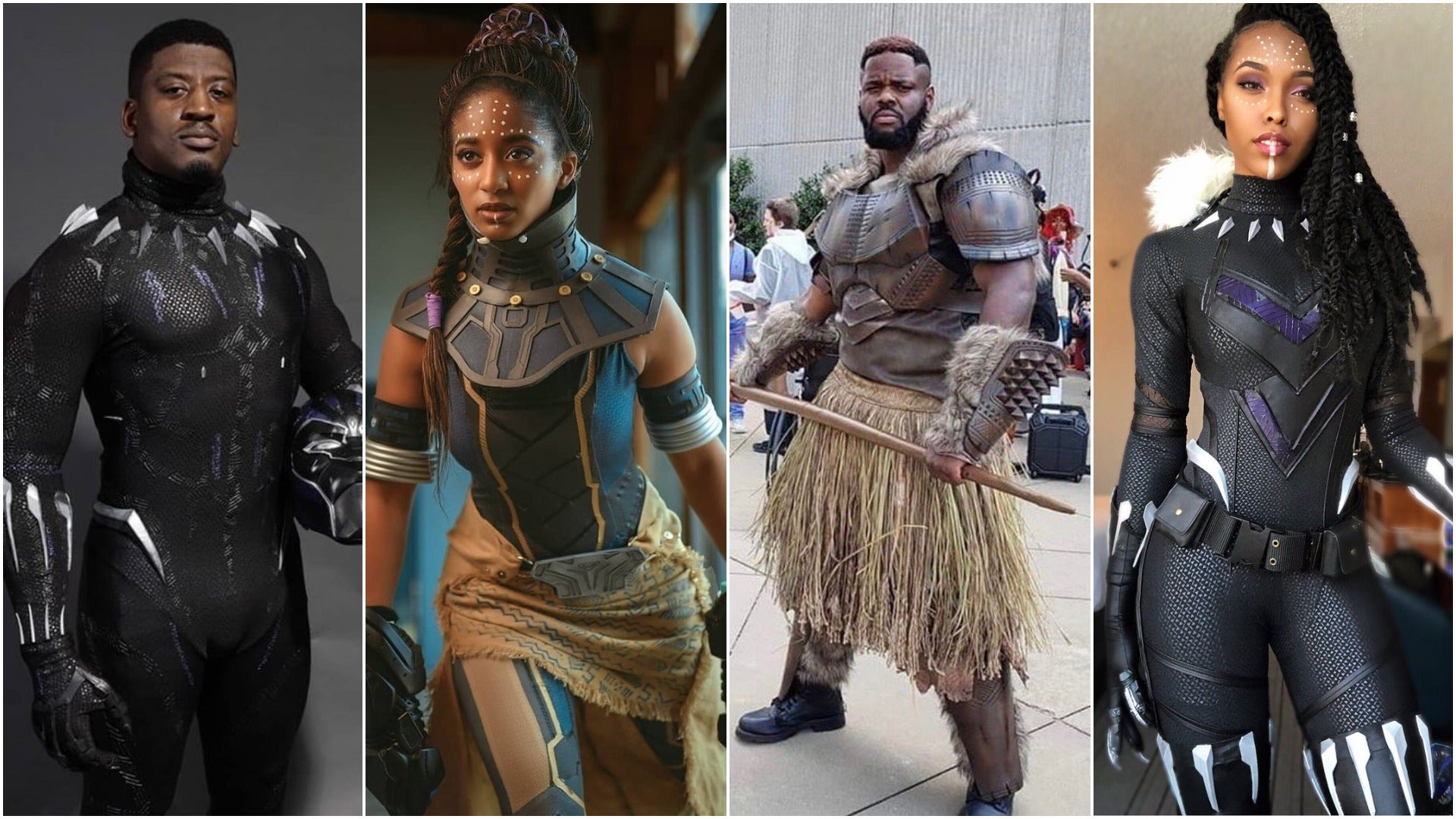 Black Panther Wakandans unite for cosplay tributes to T Challa